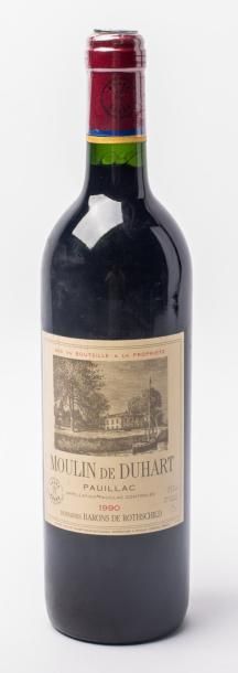 1 Moulin de duhart 1990 Dne Rothschild t...
