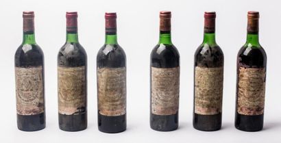 6 Ch pichon baron longueville 1975 Ht épaule...