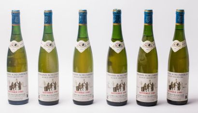6 Gewurztraminer Kitterlé 1989 Grand cru...