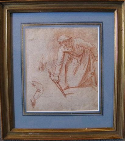 Ecole Flamande du XVIIIe siècle
Femme au...