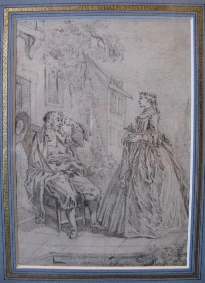 Ecole Française du XVIIIe siècle, d'après...