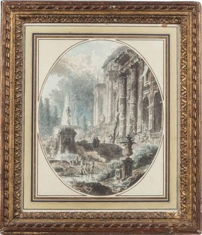 Jean Henry Alexandre PERNET, c. 1763 - ?
Paysage...