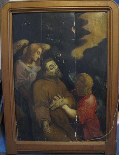 École Flamande du XVIIe siècle
Saint François...