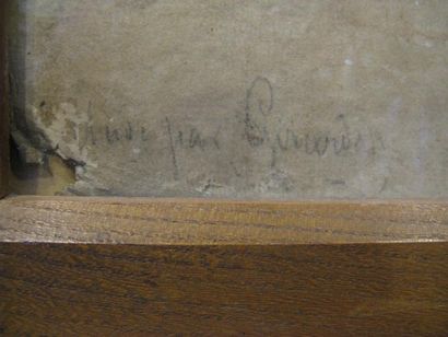 École FRANÇAISE du début du XVIIIe siècle
Tête...