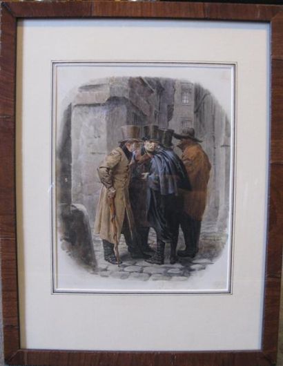 Maurice LELOIR, 1853-1940
Les conspirateurs...