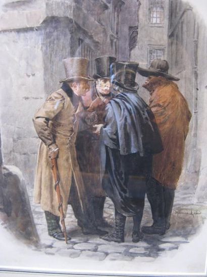 Maurice LELOIR, 1853-1940
Les conspirateurs...