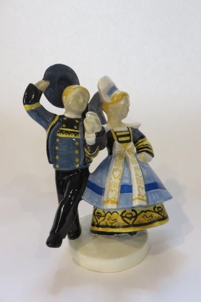 Robert MICHEAU-VERNEZ - HENRIOT Quimper
Couple...