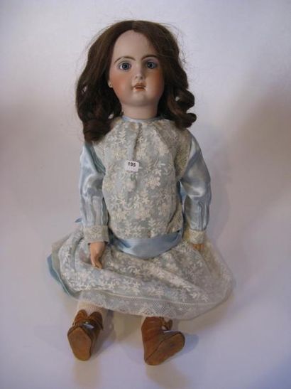 Poupée tête porcelaine Jumeau 1907, coupe...