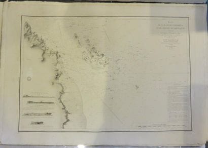 Plan de la rade de Portrieux et des roches...