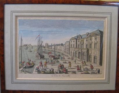 ECOLE DU XVIIIe SIÈCLE
Le Port de Marseille...