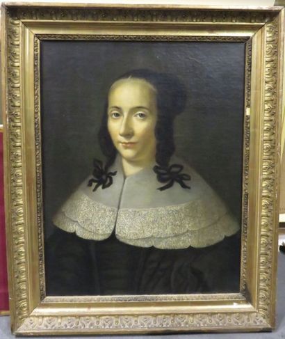 Ecole hollandaise dans le goût du XVIIe siècle
Portrait...