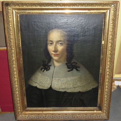 Ecole hollandaise dans le goût du XVIIe siècle
Portrait...
