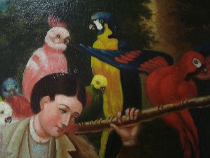 École du début du XIXe siècle
Jeune fille...