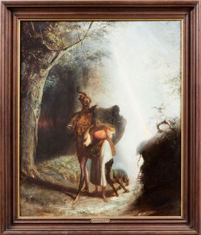 Charles COTTRAU Méphistophélès, 1838
Huile...