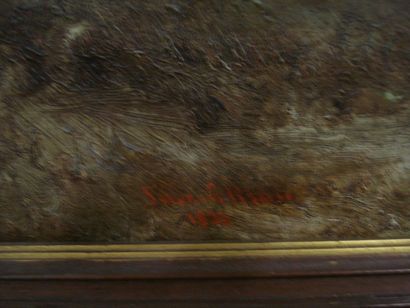Charles COTTRAU Méphistophélès, 1838
Huile...