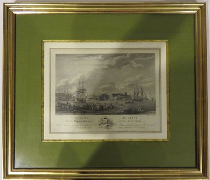 D'après OZANNE
Le Port de Brest Gravure par...