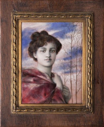 Paul Victor GRANDHOMME, 1851-1944
Femme au...
