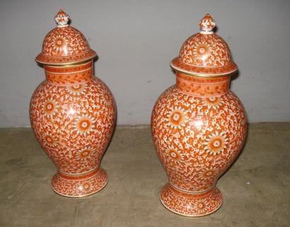LIMOGES France - Porcelaines PALLAS
Paire...