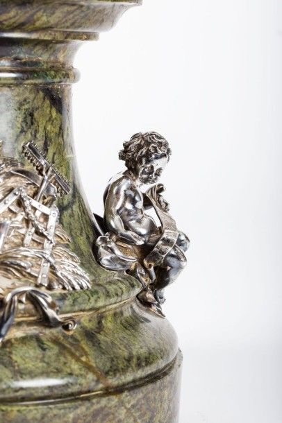 Trophée de concours agricole composé d'une...