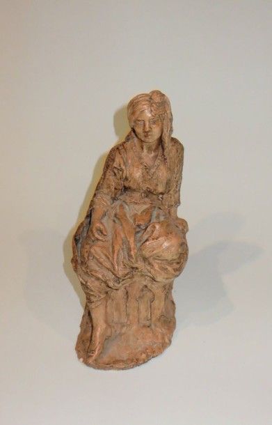Léon FOURQUET, 1841-1939
Jeune Algérienne,...