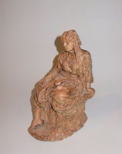 Léon FOURQUET, 1841-1939
Jeune Algérienne,...