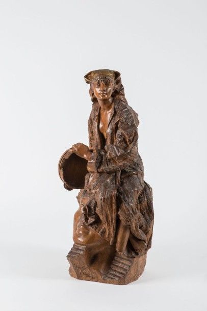 Gaston Veuvenot LEROUX, 1854-1942
Aïda juchée...