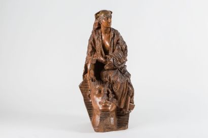 Gaston Veuvenot LEROUX, 1854-1942
Aïda juchée...