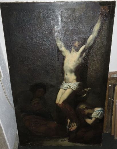 École Française du XIXe siècle
Le Christ...