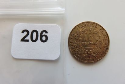 10 Francs Or Céres, IIIe République 1896...