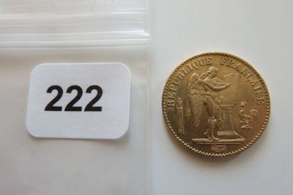 20 Francs Or Génie, IIIe République 1877...