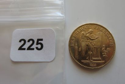 20 Francs Or Génie, IIIe République 1893...