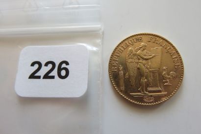 20 Francs Or Génie, IIIe République 1896...
