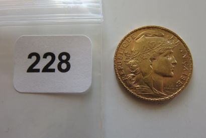 20 Francs Or Coq 1903 TTB