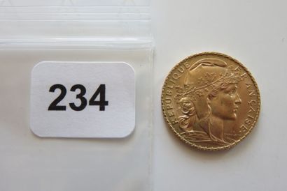 20 Francs Or Coq 1910 TTB +