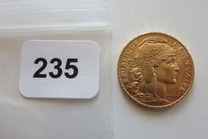 20 Francs Or Coq 1911 SUP