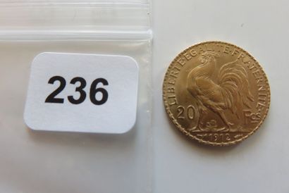 20 Francs Or Coq 1912 TTB +