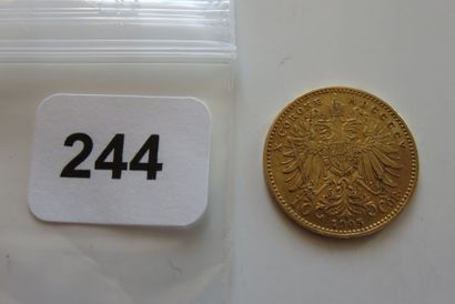 AUTRICHE
François Joseph I - 10 Corona Or...