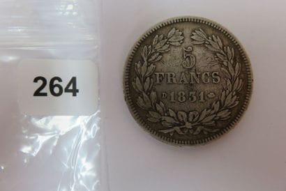 5 Francs Louis Philippe, 1er type Domard,...