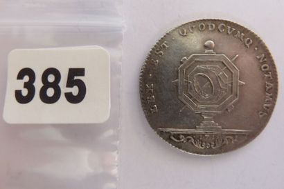 Notaires de LYON - Jeton rond 30 mm, tranche...