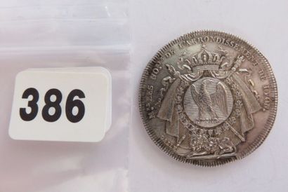 Notaires de LYON - Jeton rond 32 mm, tranche...