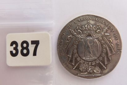 Notaires de LYON - Jeton rond 32 mm, tranche...