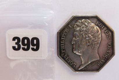 Notaires de MEAUX - Jeton octogonal 30 mm,...