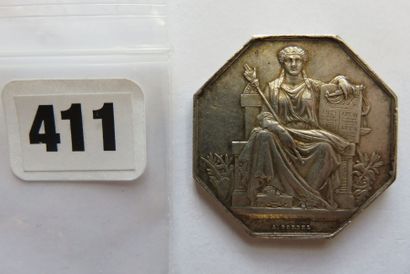 Notaires de NEVERS - Jeton octogonal 31 mm,...