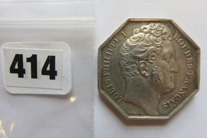 Notaires d'ORLÉANS - Jeton octogonal 30 mm,...