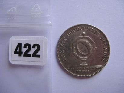 Notaires de PARIS - Jeton rond 31 mm, tranche...