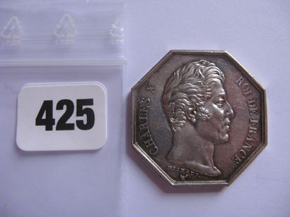 Notaires de PARIS - Jeton octogonal 32 mm,...