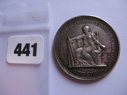 Notaires de RAMBOUILLET - Jeton rond 36 mm,...