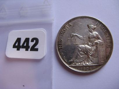 Notaires de REIMS - Jeton rond 30 mm, argent...