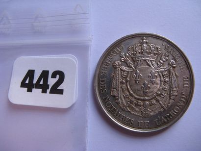 Notaires de REIMS - Jeton rond 30 mm, argent...