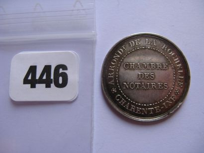Notaires de LA ROCHELLE - Jeton rond 28 mm,...